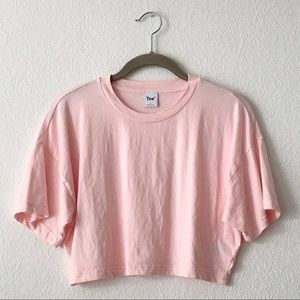 tna laid back cropped t-shirt